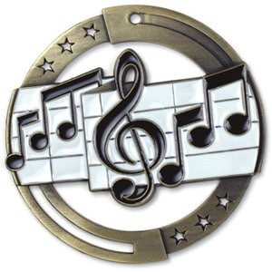 M3XL Music Themed Medals - AndersonTrophy.com