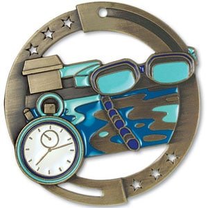 M3XL Swim Themed Medals - AndersonTrophy.com