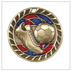 M8 Soccer Themed Medal - AndersonTrophy.com