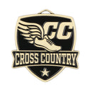 MDL Shield Series Cross Country Themed Medal - AndersonTrophy.com