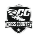 MDL Shield Series Cross Country Themed Medal - AndersonTrophy.com
