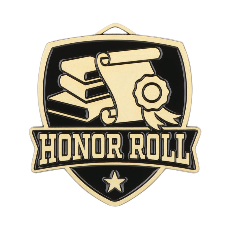 MDL Shield Series Honor Roll Themed Medal - AndersonTrophy.com