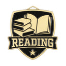MDL Shield Series Reading Themed Medal - AndersonTrophy.com