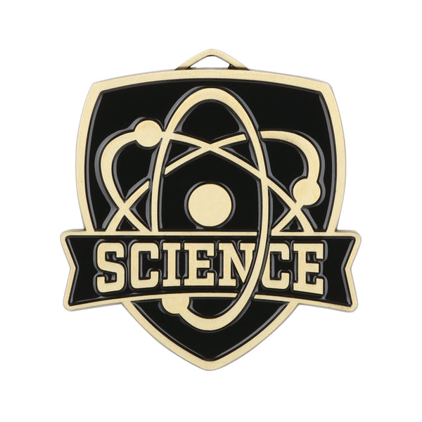 MDL Shield Series Science Themed Medal - AndersonTrophy.com