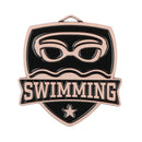 MDL Shield Series Swim Themed Medal - AndersonTrophy.com