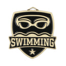 MDL Shield Series Swim Themed Medal - AndersonTrophy.com