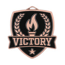 MDL Shield Series Victory Themed Medal - AndersonTrophy.com