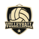 MDL Shield Series Volleyball Themed Medal - AndersonTrophy.com