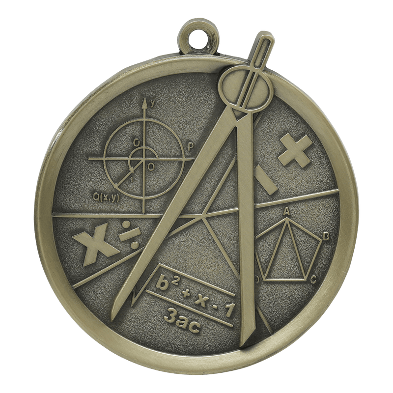 Mega Series Math Medals - AndersonTrophy.com