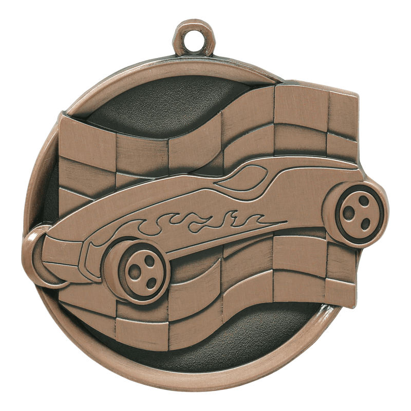 Mega Series Pinewood Derby Medals - AndersonTrophy.com