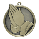 Mega Series Praying Hands Medals - AndersonTrophy.com