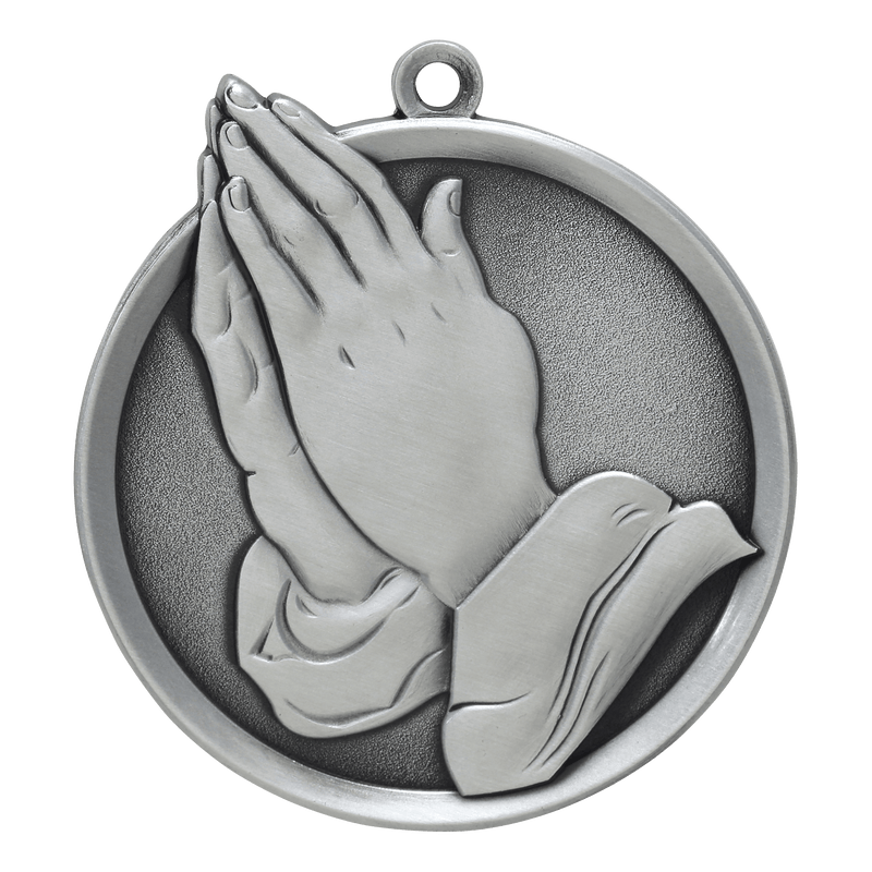 Mega Series Praying Hands Medals - AndersonTrophy.com