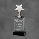 Metal Star Crystal Corporate Award - AndersonTrophy.com