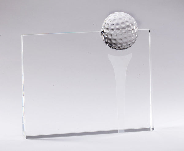 Monterey Wedge Crystal Golf Award - AndersonTrophy.com