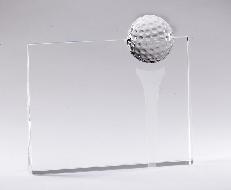Monterey Wedge Crystal Golf Award - AndersonTrophy.com