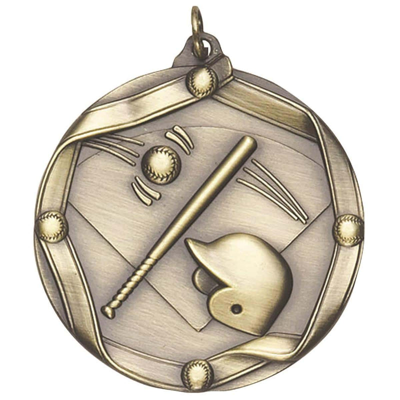 MS6 Baseball Themed Medal - AndersonTrophy.com