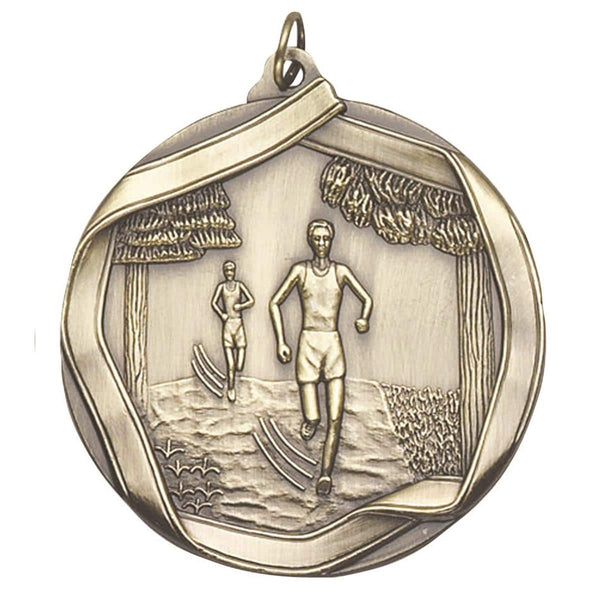 MS6 Cross Country Themed Medal - AndersonTrophy.com