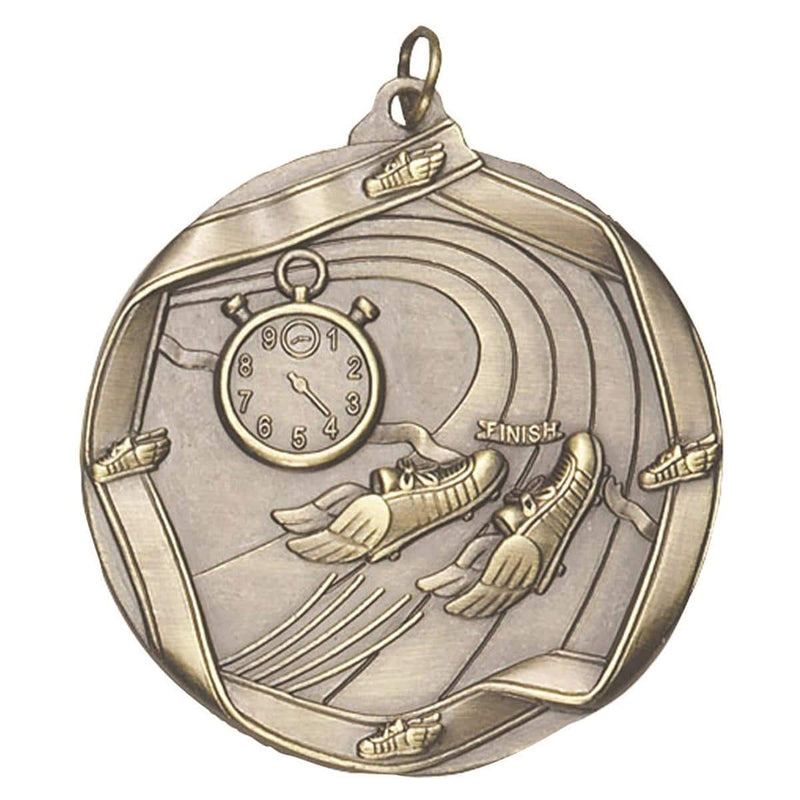 MS6 Track Themed Medal - AndersonTrophy.com