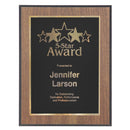 MSL601 Series Black to Gold Laser Plaque - E Class - AndersonTrophy.com