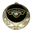 Open Wreath Top Custom Insert Medal - AndersonTrophy.com