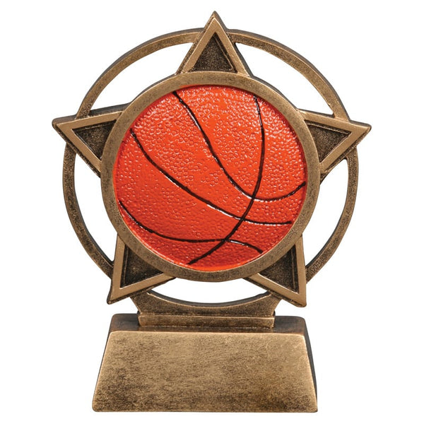 Orbit Basketball Resin - AndersonTrophy.com