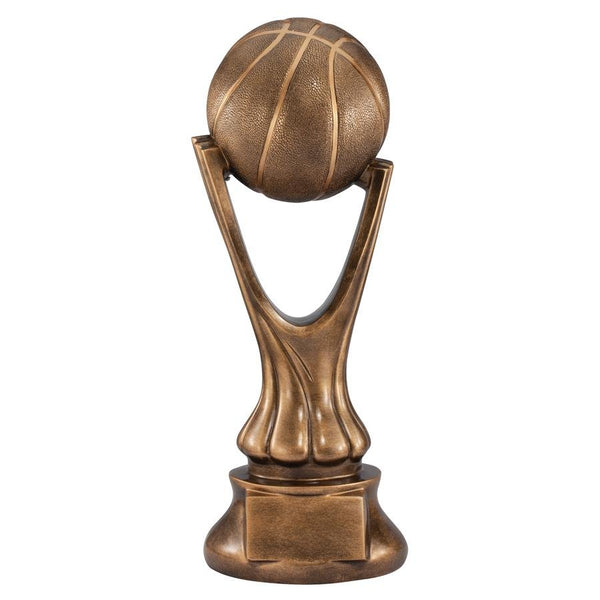 Painted Basketball Resin Sculpture - AndersonTrophy.com