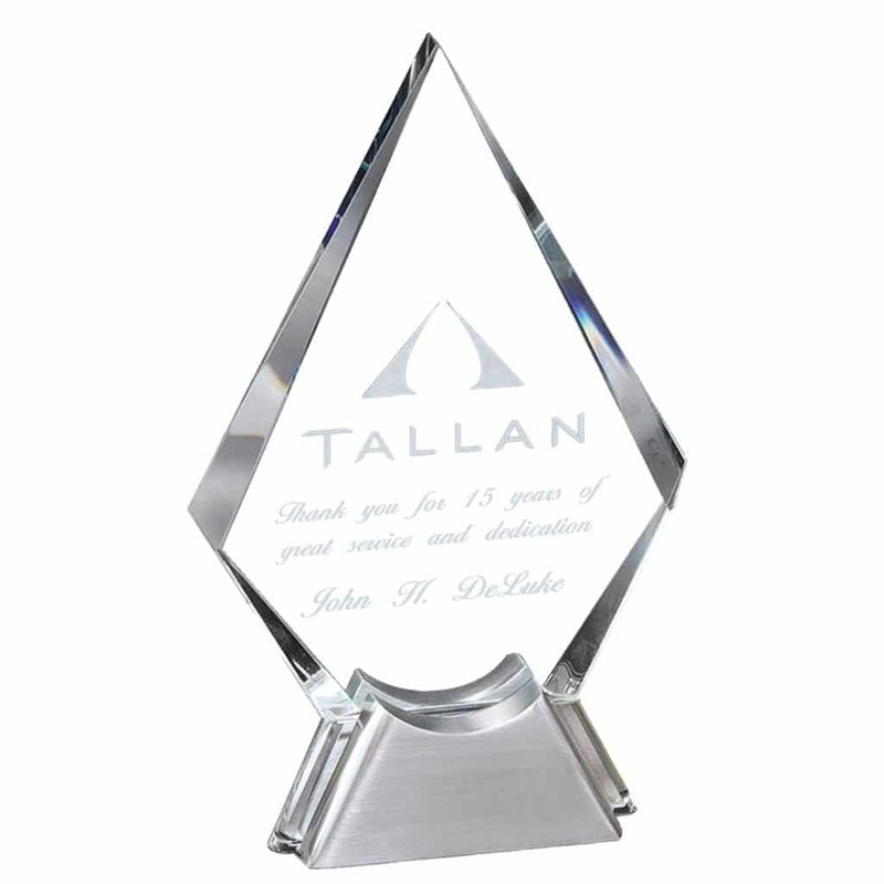 Peak Diamond Crystal Corporate Award - AndersonTrophy.com