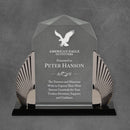 Phoenix Diamond Acrylic Corporate Award - Silver - AndersonTrophy.com