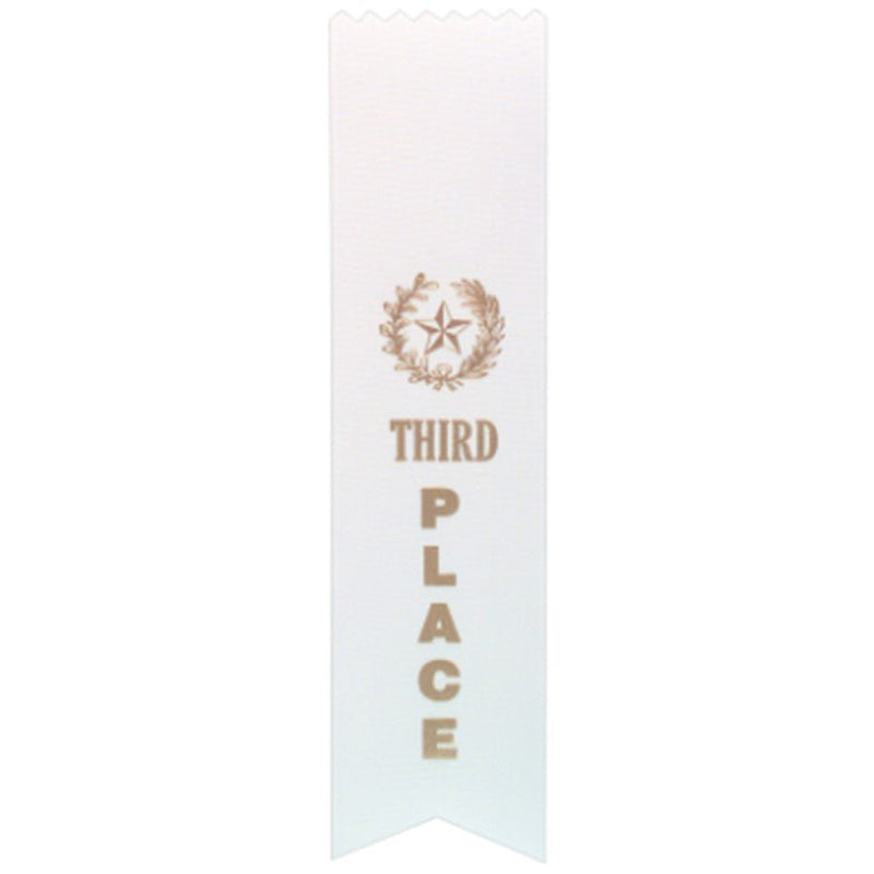 Pinked Top Stock Ribbons - AndersonTrophy.com