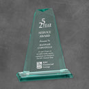 Pinnacle Acrylic Corporate Award - Jade - AndersonTrophy.com