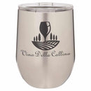 Polar Camel 12 oz. Vacuum Insulated Stemless Wine Tumblers - AndersonTrophy.com