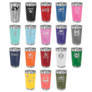 Polar Camel 16 oz. Vacuum Insulated Pint Tumbler - AndersonTrophy.com