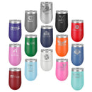 Polar Camel 16 oz. Vacuum Insulated Stemless Wine Tumblers - AndersonTrophy.com