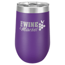 Polar Camel 16 oz. Vacuum Insulated Stemless Wine Tumblers - AndersonTrophy.com