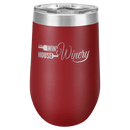 Polar Camel 16 oz. Vacuum Insulated Stemless Wine Tumblers - AndersonTrophy.com