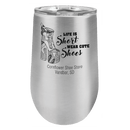 Polar Camel 16 oz. Vacuum Insulated Stemless Wine Tumblers - AndersonTrophy.com