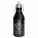 Polar Camel 64 oz. Vacuum Insulated Growler - Black - AndersonTrophy.com