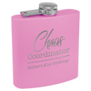 Powder Coated 6 oz. Stainless Steel Flask - AndersonTrophy.com