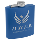 Powder Coated 6 oz. Stainless Steel Flask - AndersonTrophy.com