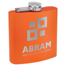 Powder Coated 6 oz. Stainless Steel Flask - AndersonTrophy.com