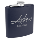 Powder Coated 6 oz. Stainless Steel Flask - AndersonTrophy.com