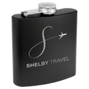 Powder Coated 6 oz. Stainless Steel Flask - AndersonTrophy.com