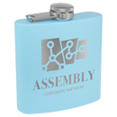 Powder Coated 6 oz. Stainless Steel Flask - AndersonTrophy.com