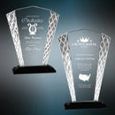 Premier Black Accent Fan Glass Award - AndersonTrophy.com
