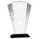 Premier Black Accent Fan Glass Award - AndersonTrophy.com