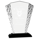 Premier Black Accent Fan Glass Award - AndersonTrophy.com