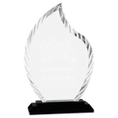 Premier Black Accent Flame Glass Award - AndersonTrophy.com