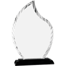 Premier Black Accent Flame Glass Award - AndersonTrophy.com