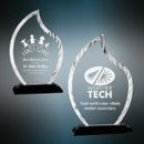 Premier Black Accent Flame Glass Award - AndersonTrophy.com