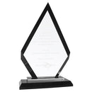 Premier Regal Diamond Glass Award - Black - AndersonTrophy.com